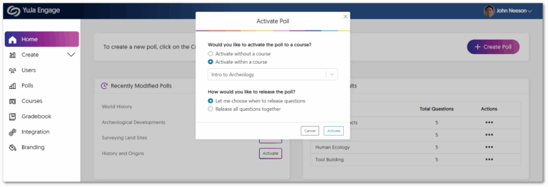 Instructor Dashboard