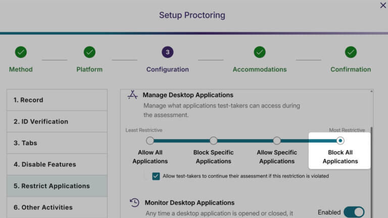 1st Feature Bullet 1 Default Application Blocking
