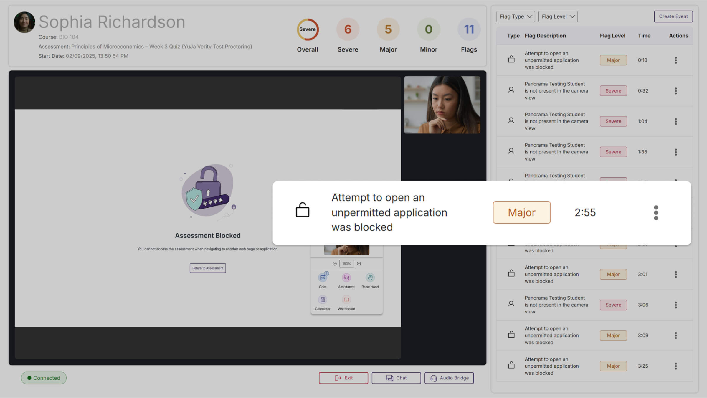 Detailed Activity Logging: View comprehensive logs of all applications opened, closed, or running during sessions