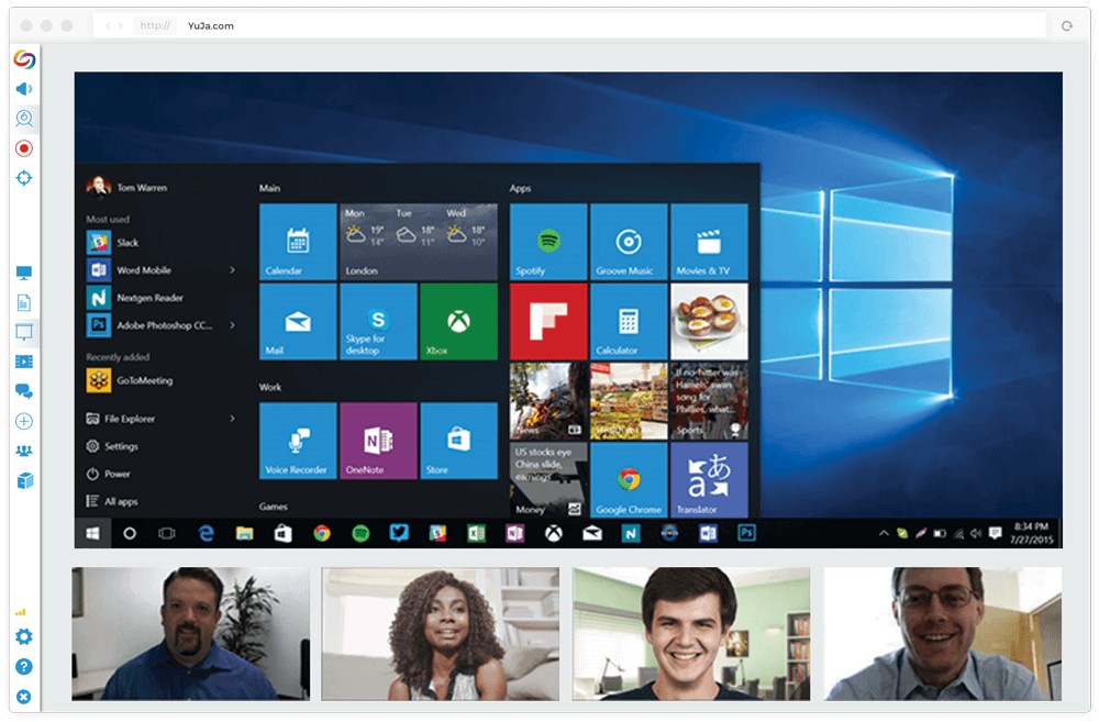 Live Desktop Sharing Helps Illustrate Concepts More Effectively