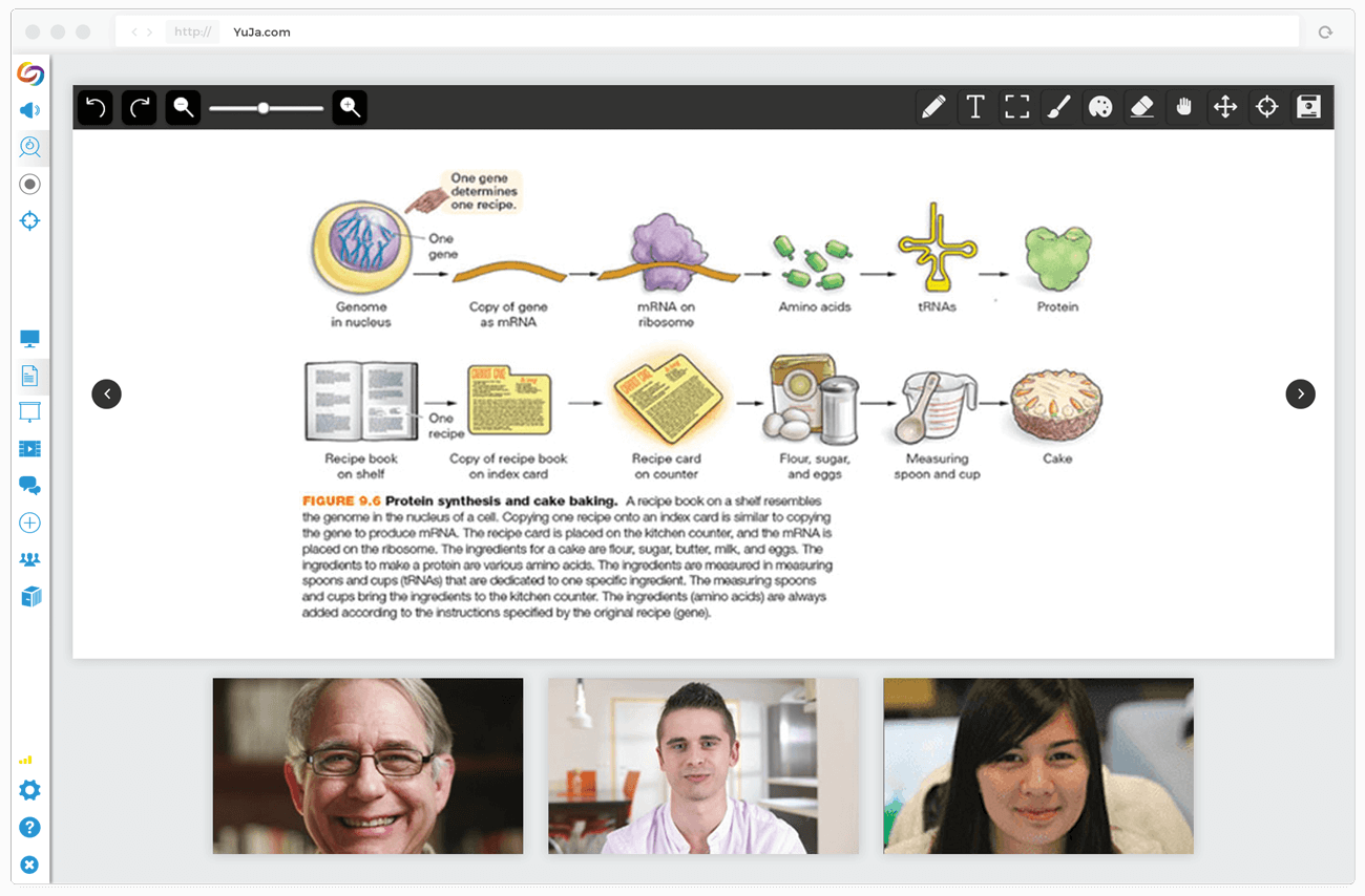 Video classroom for learning and collaboration