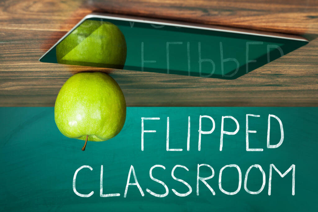 a graphic for flipped classroom