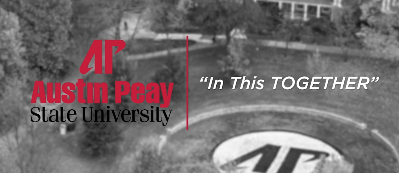 Austin Peay University's In this TOGETHER banner