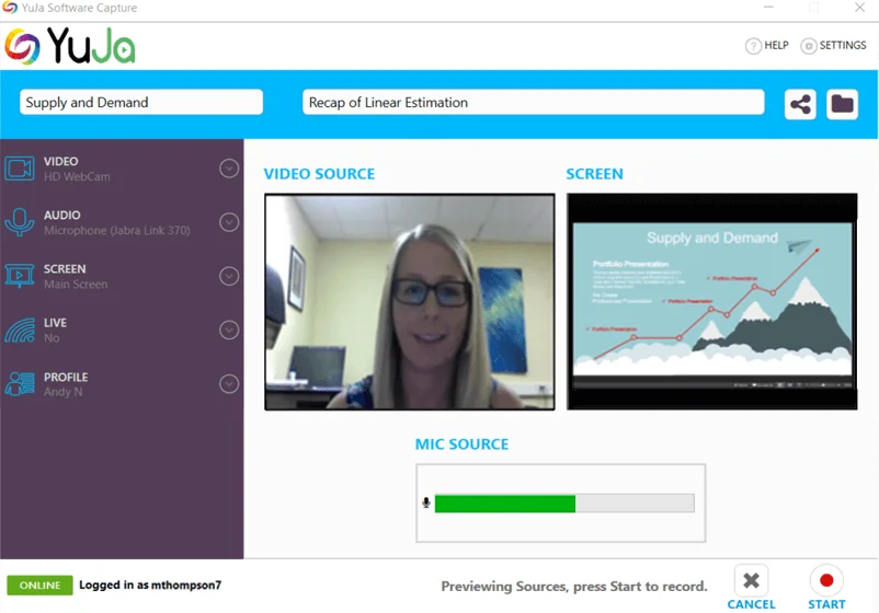 YuJa Software Capture Pro