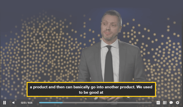 Provide Accessible Captured Content with YuJa Auto-Captioning