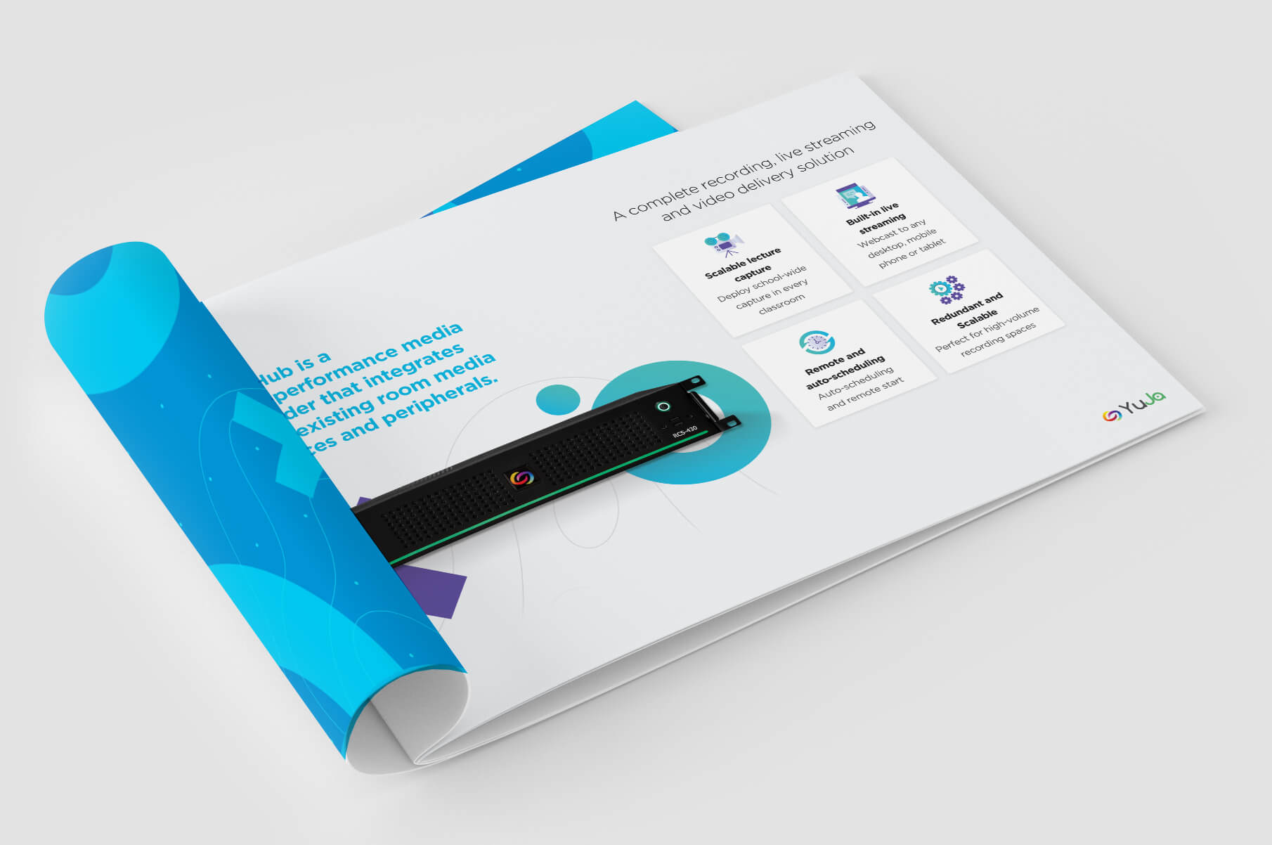 Download the YuJa Hardware Hub Brochure