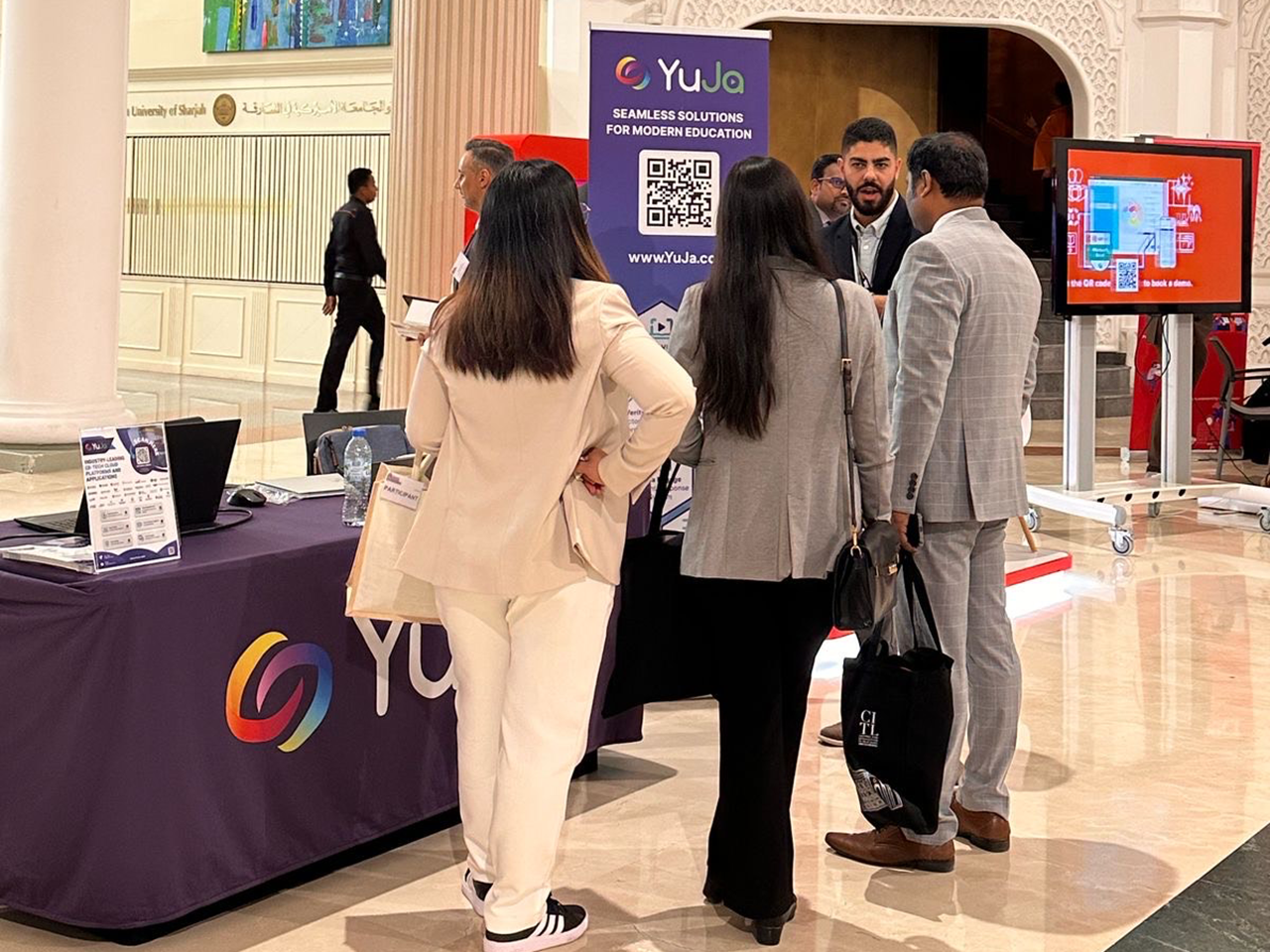 YuJa Best Practices in Teaching and Learning Conference Booth