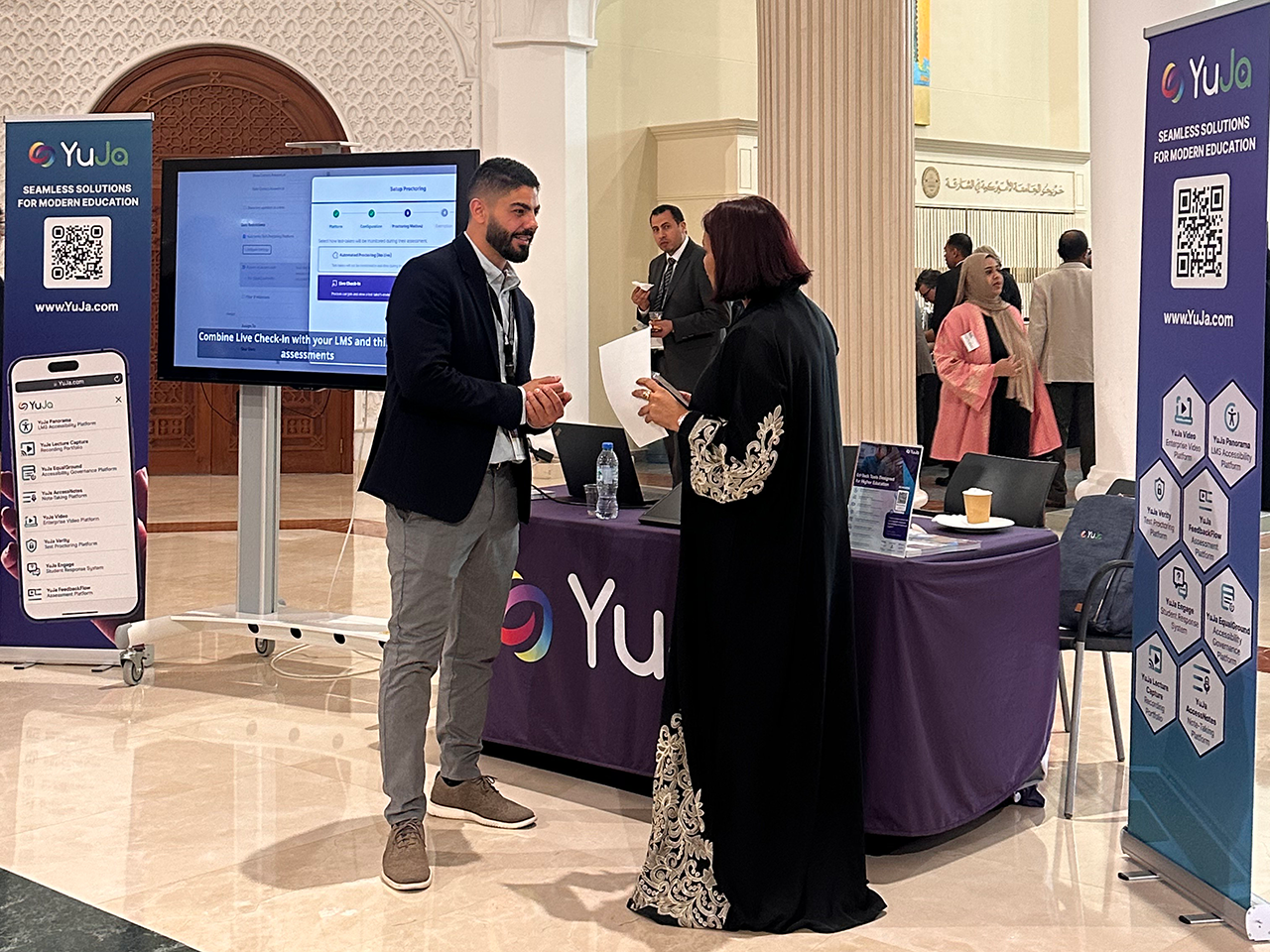 YuJa Best Practices in Teaching and Learning Conference Booth