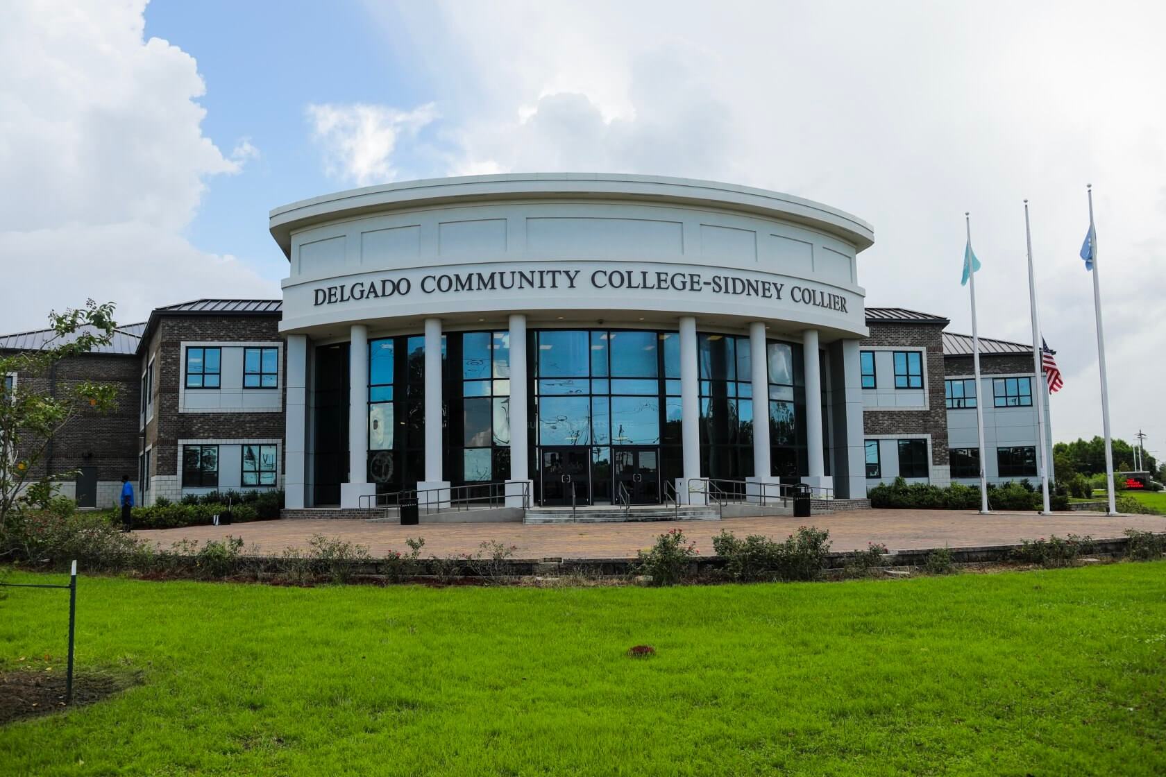 Delgado Community College building.