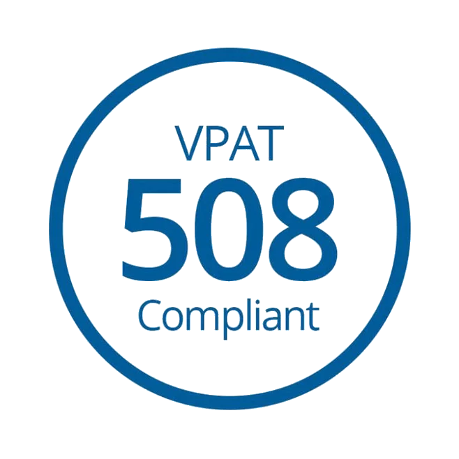 VPAT 508 Compliant logo