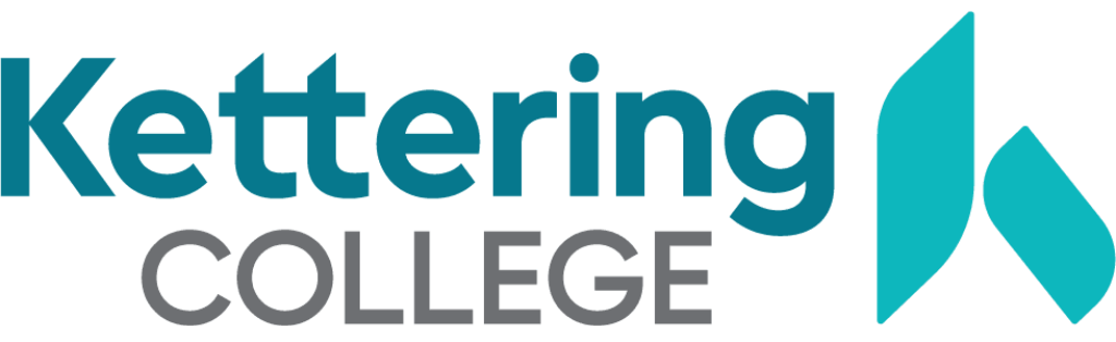 Kettering College logo.