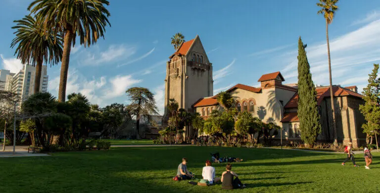 The San Jose State University campus