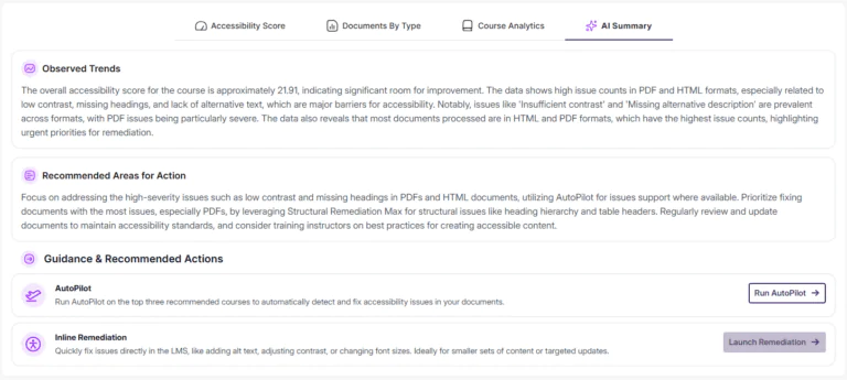 YuJa AutoPilot AI Remediation Module – v26.3.0 Release