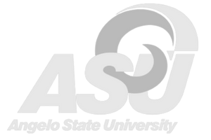 ASU white logo