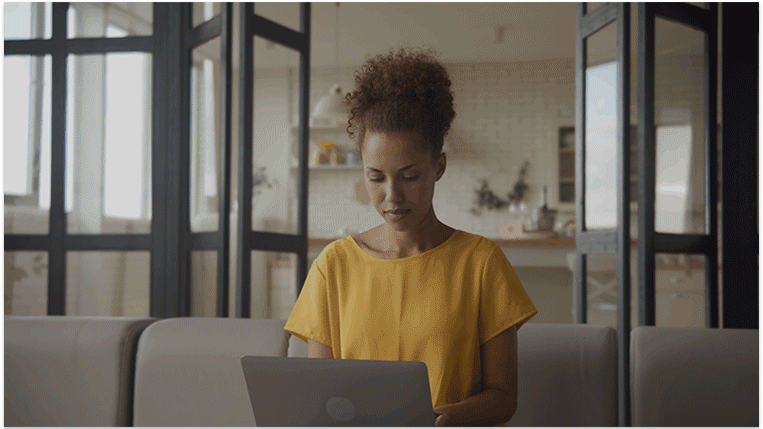 A dog barking triggers an audio warning letting the student know they need to be in a quiet environment. 