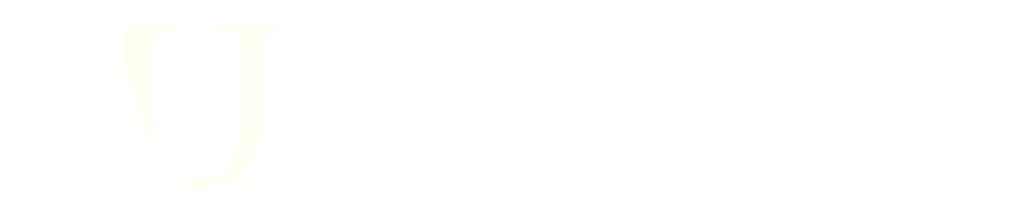 Augustana University Logo White.