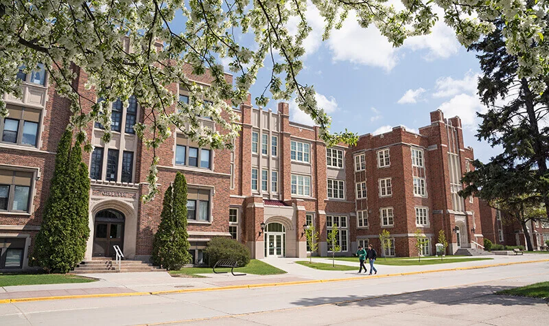 North Dakota University system building.