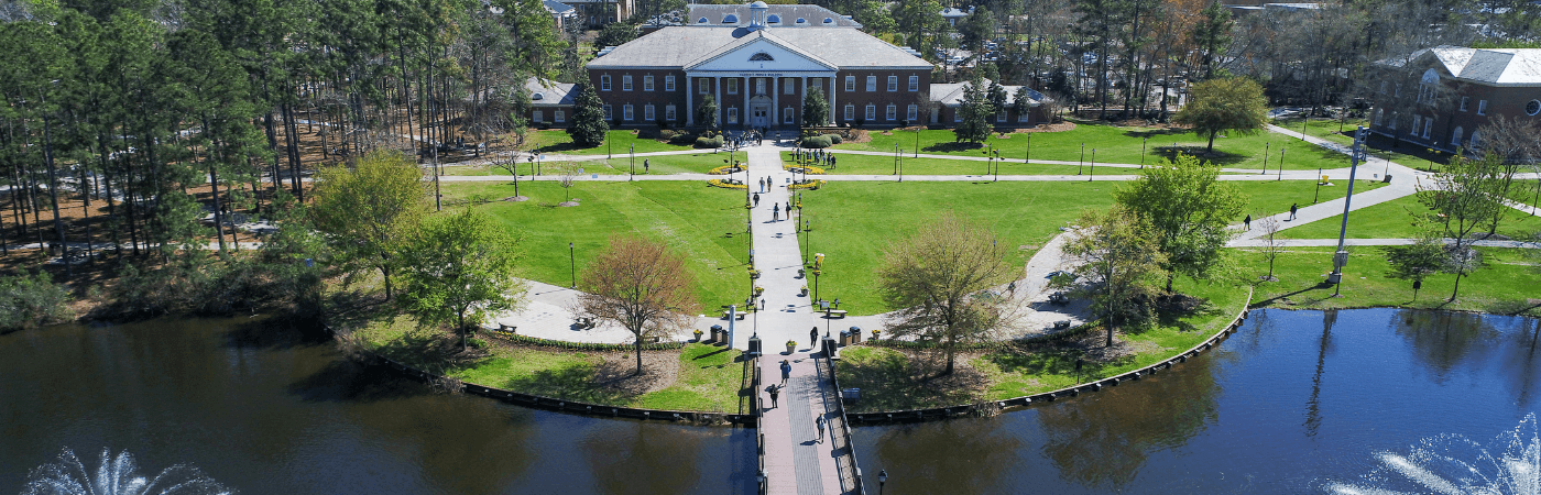 Belhaven University aerial view.