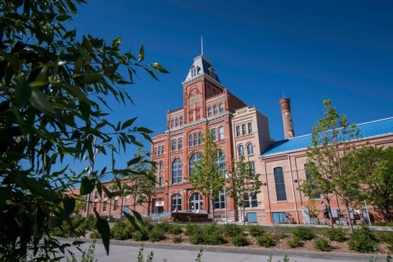 Campus Summer Buildings.