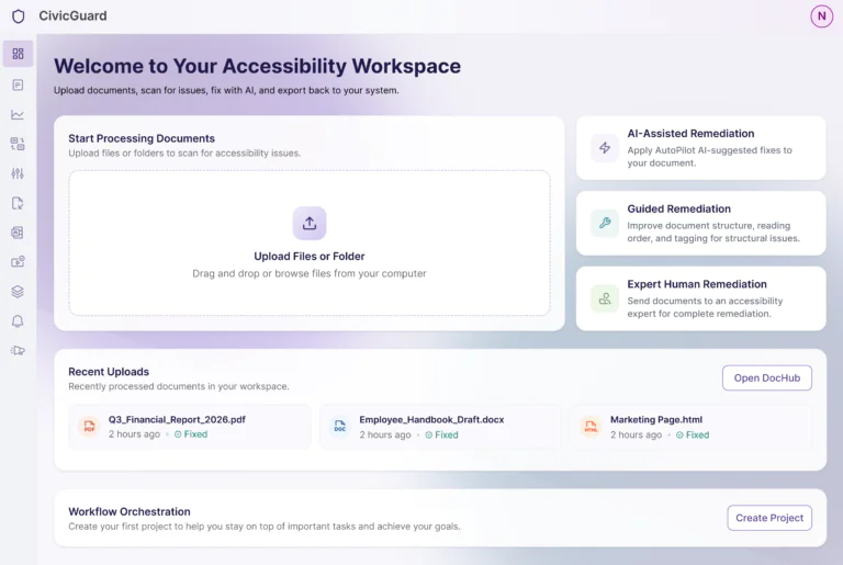 YuJa CivicGuard Document Remediation Platform – v26.5.0 Release