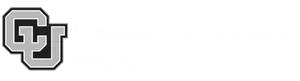 University of Colorado Boulder White logo