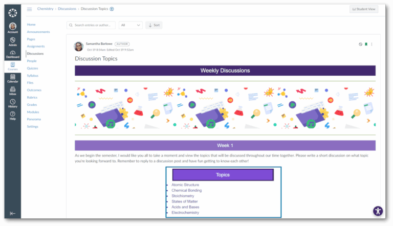 A featured design using the Accessible Design Tool.