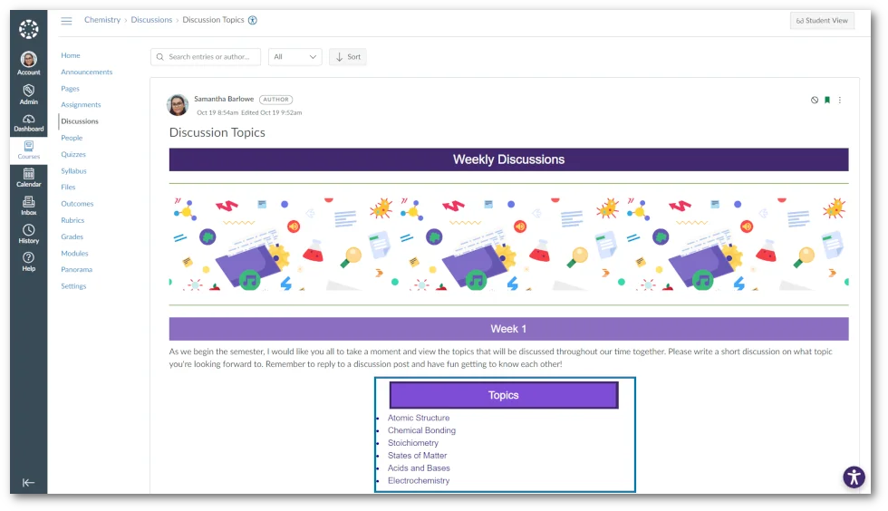 A featured design using the Accessible Design Tool.