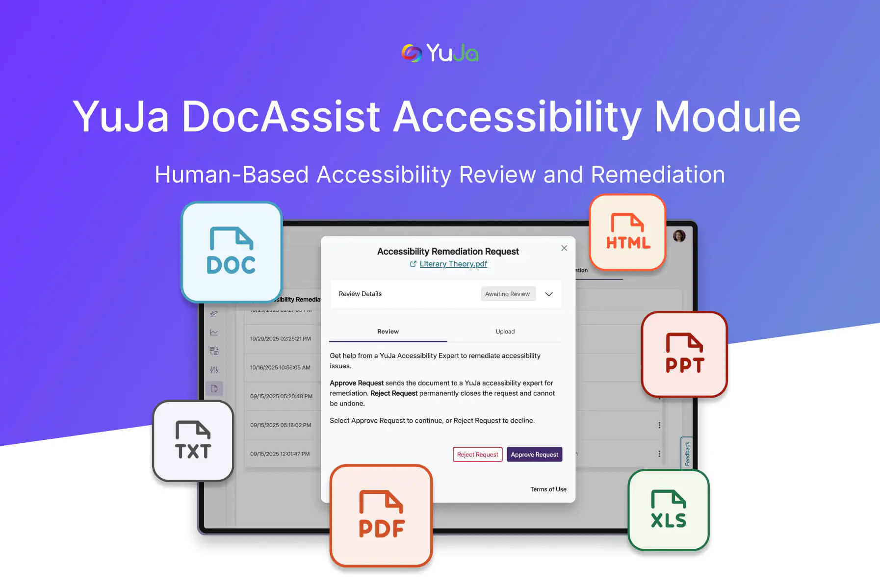 YuJa DocAssist brochure cover.