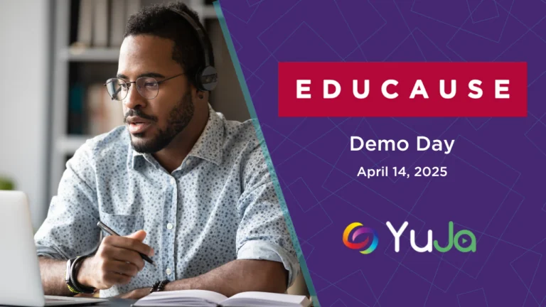 a grafic for EDUCAUSE Demo Day 2025.
