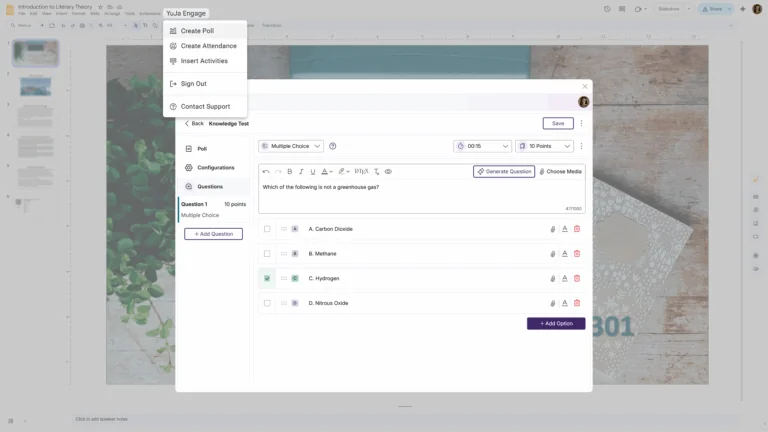 YuJa Engage Student Response System Update – v25.8.0 Release