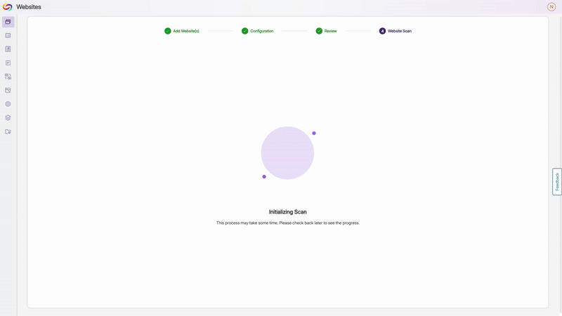 Streamlined Scanning Interface with Unified Progress Views