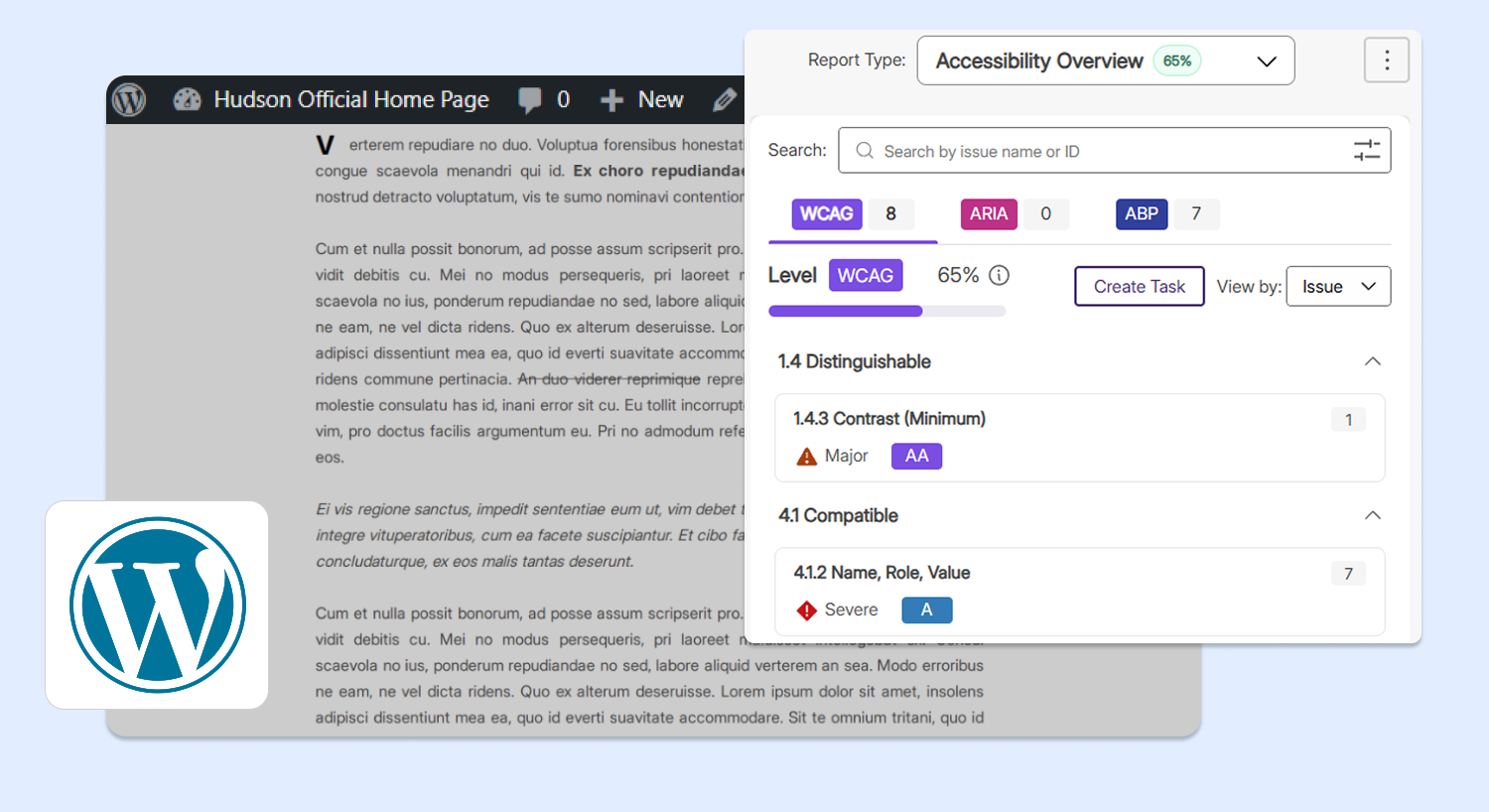 Sync With WordPress
