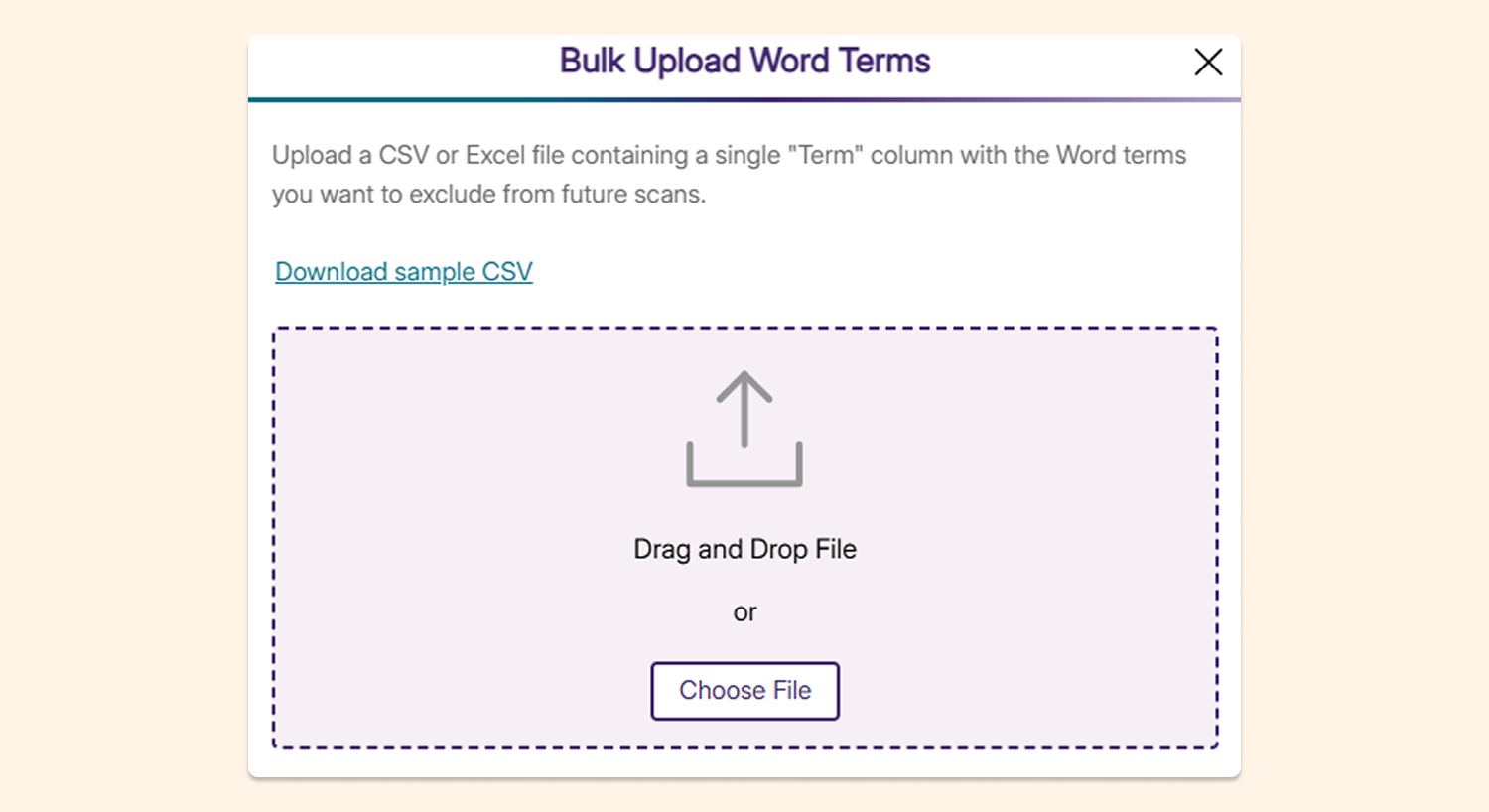 Bulk dictionary upload: Administrators can now upload a list of terms to be exempt from spell check to the YuJa EqualGround dictionary in bulk, directly from a spreadsheet or XML file. With this feature, organizations can continue using their own defined terms without having them flagged each time.