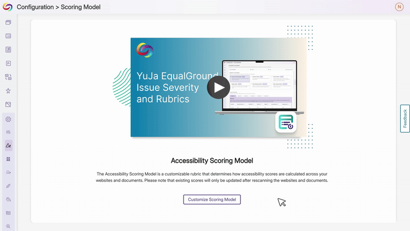 Flexible Scoring Models Enable Customized Accessibility Assessments