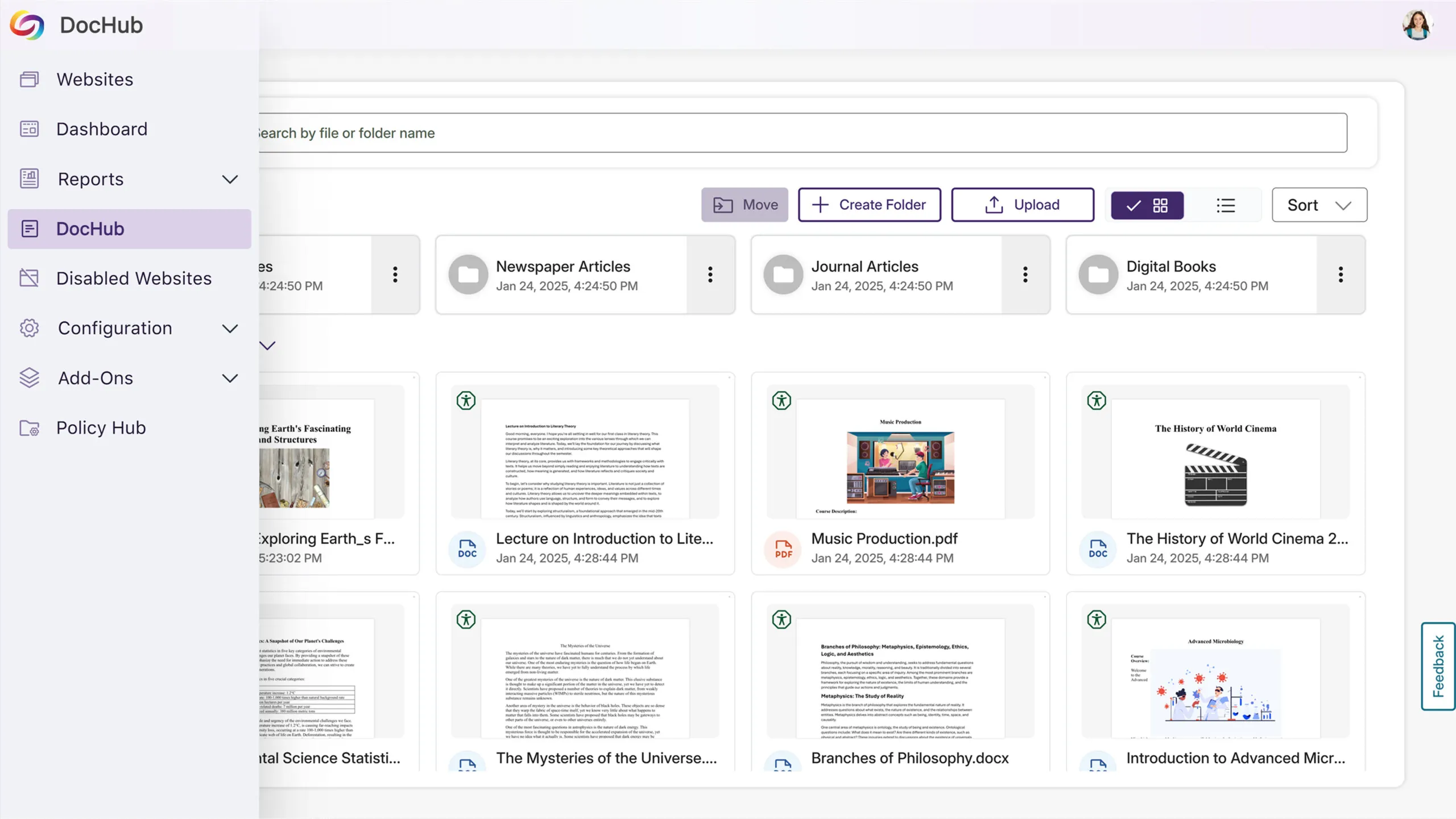 New DocHub Improves Document Management