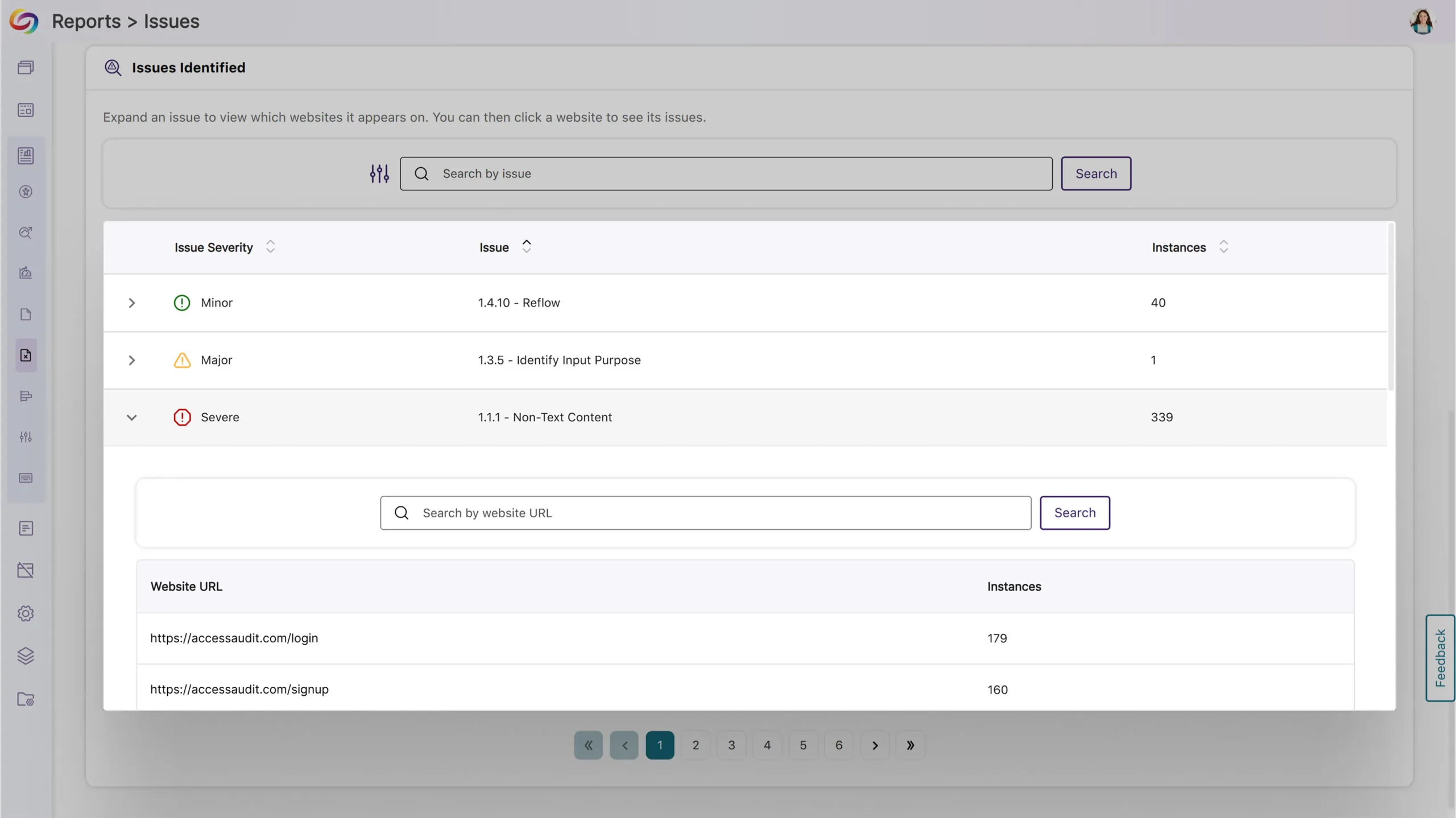 New Issues Report Enables Viewing All Occurrences of an Issue Throughout the Organization