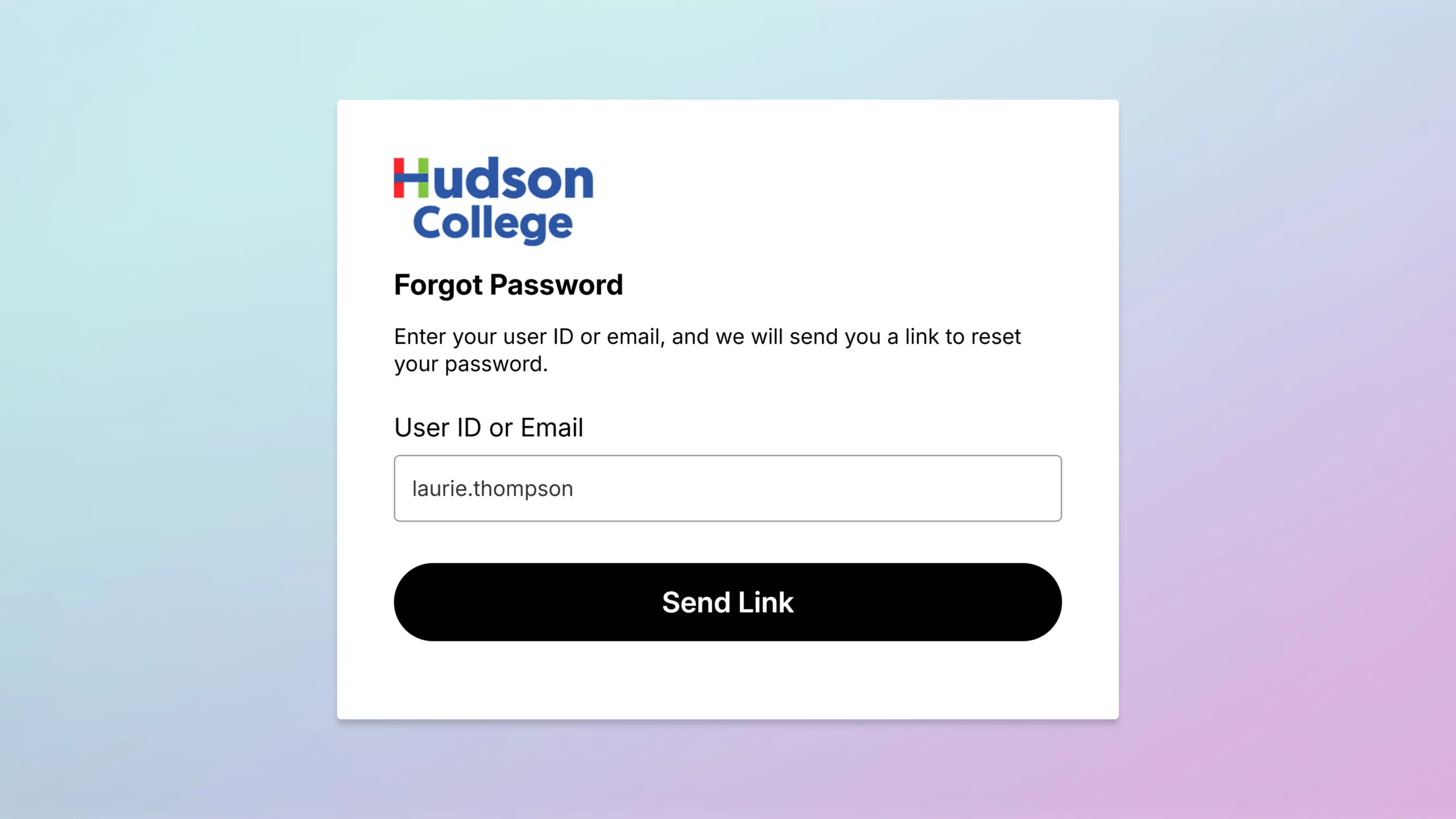 Forgot Password Page Redesigned for Improved User Experience