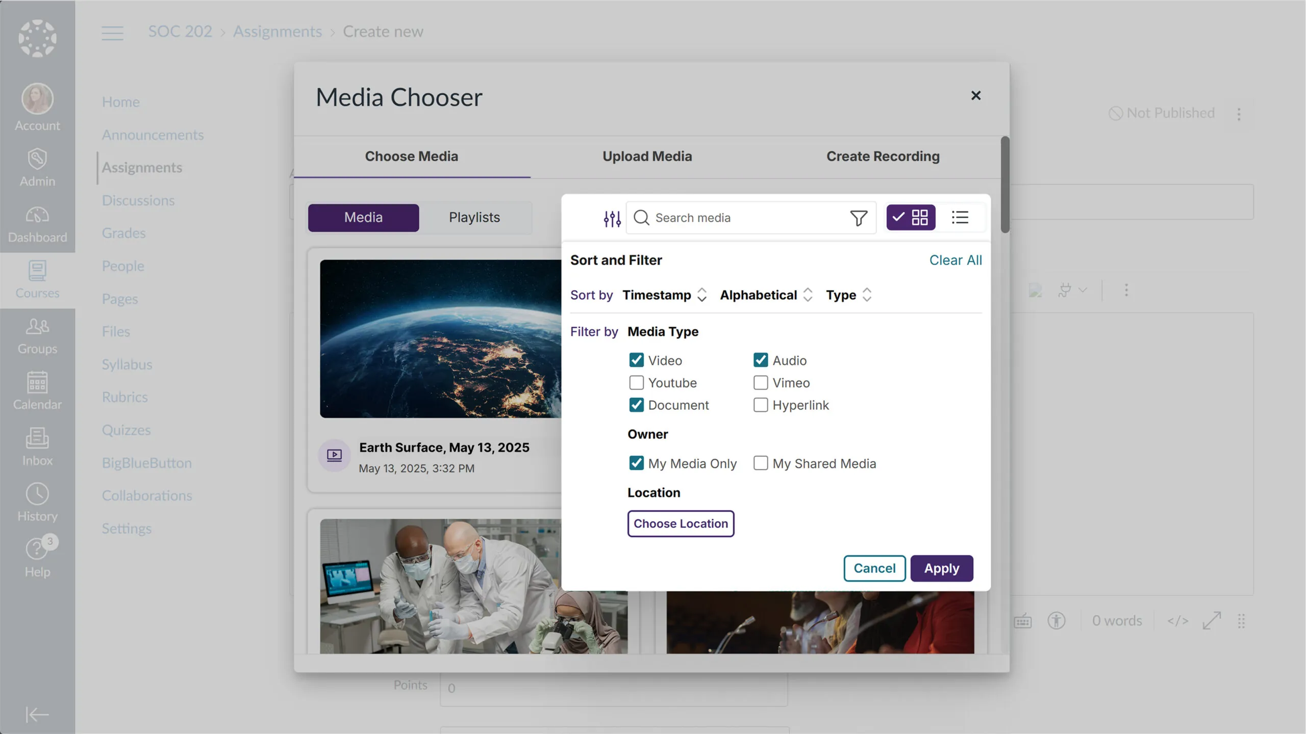 Enhanced Search and Filtering: The search functionality has been relocated to the filter menu, and filtering options have been improved. 