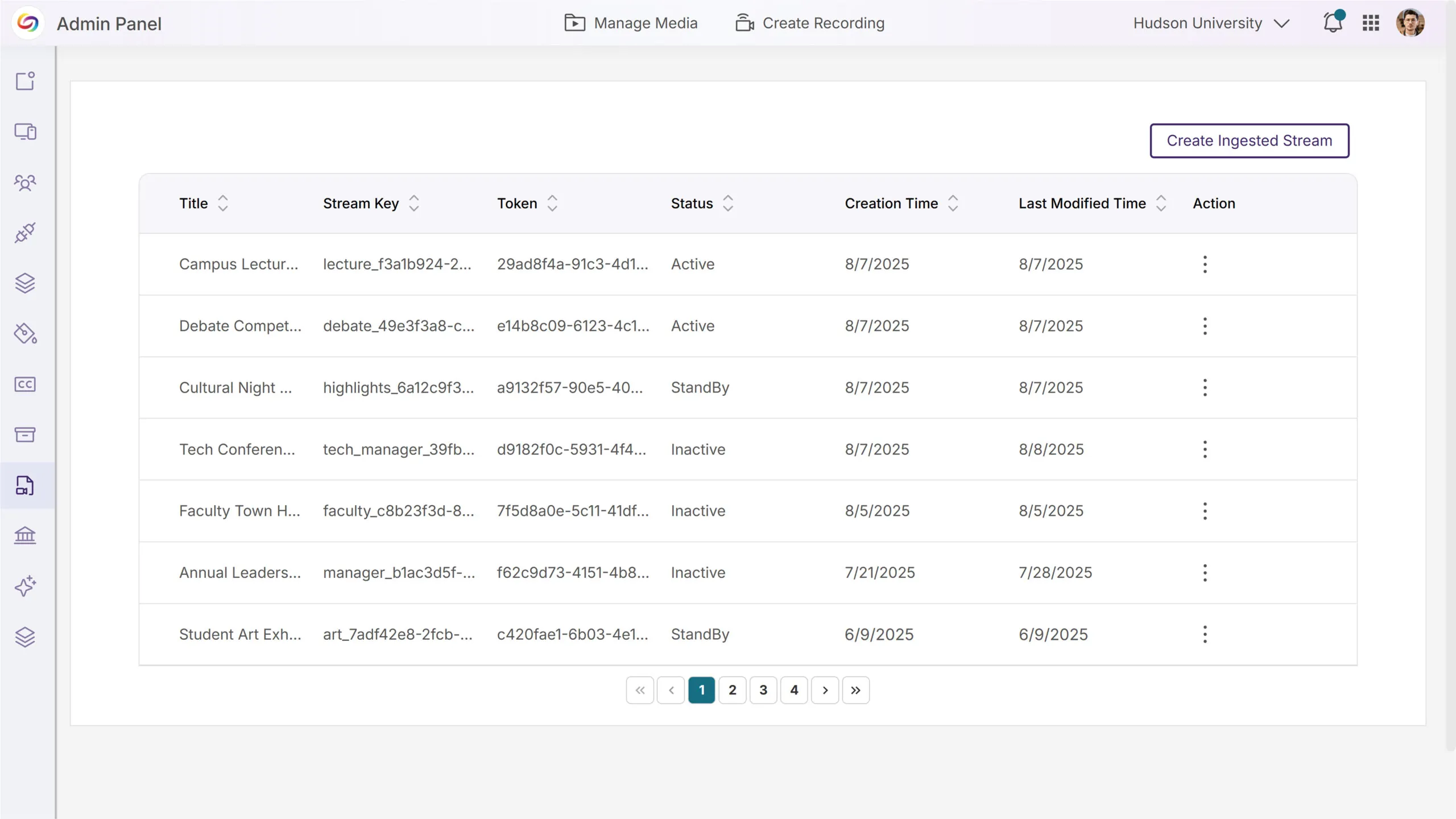 Streamlined RTMP Management with a Refreshed Interface