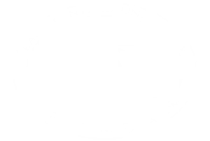 East Central University white logo