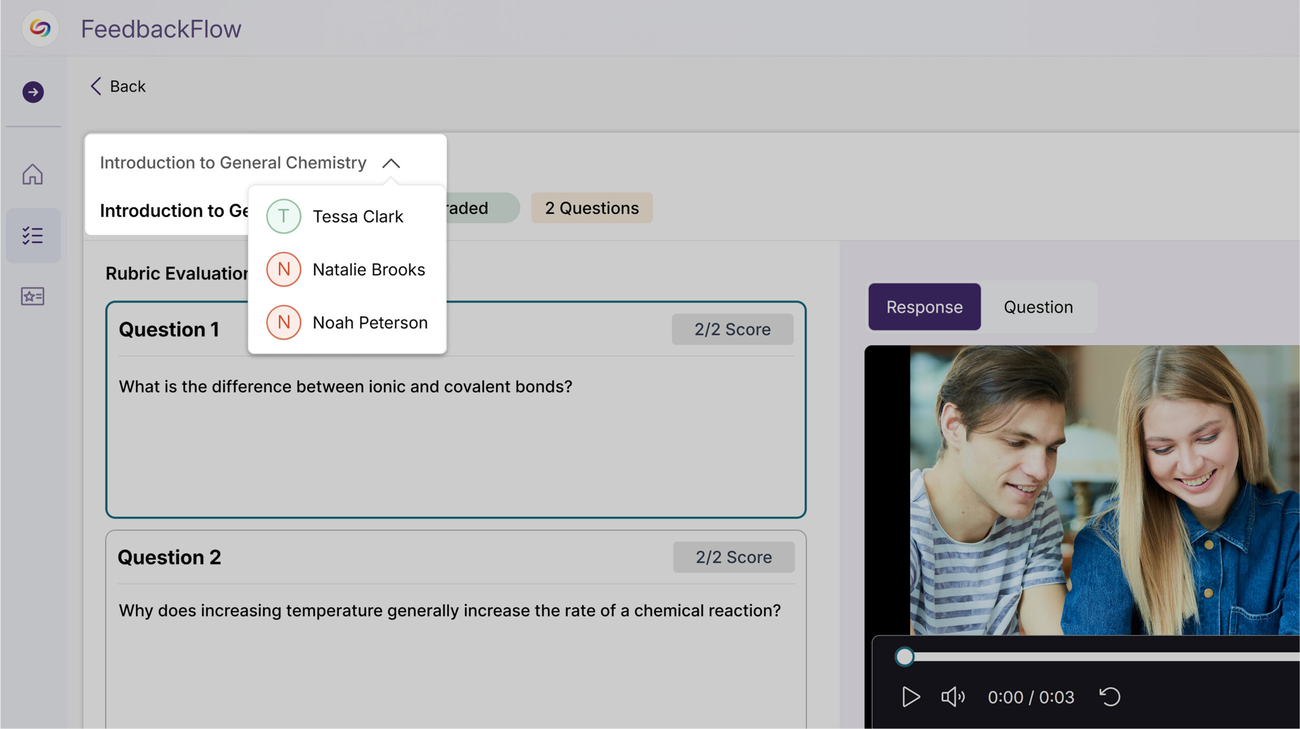 Groups can build on each other’s work with collaborative editing and submission updates that preserve the team-based process to create flexible team dynamics.