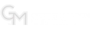 George Mason University white logo