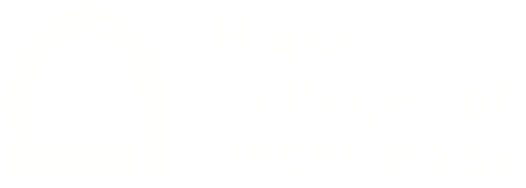 Higher Colleges of Technology white logo