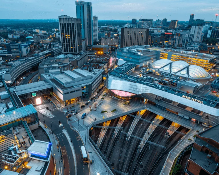 A photo of Birmingham, UK.