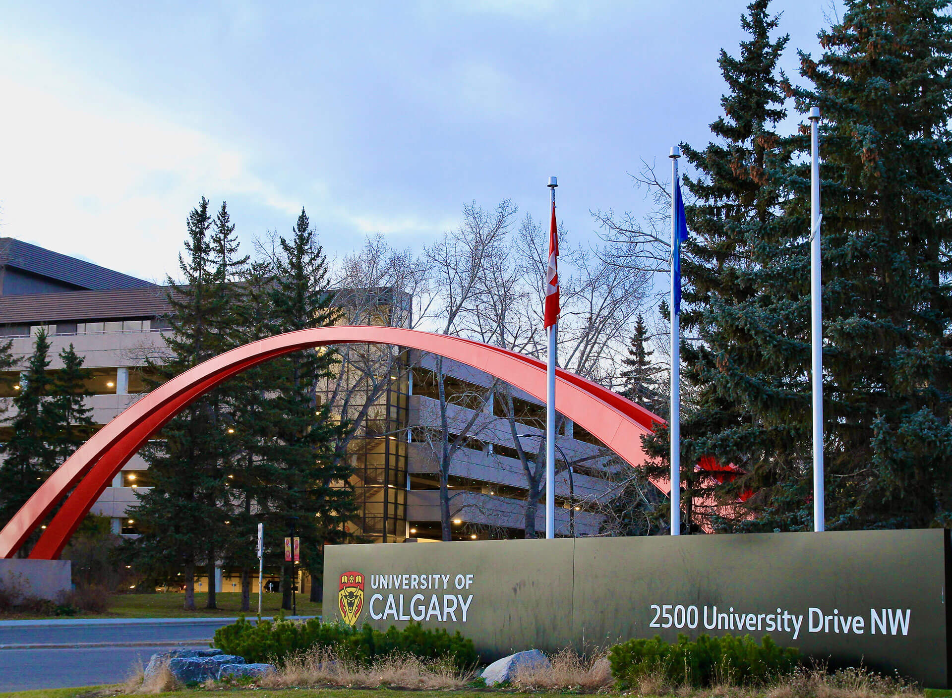 University of Calgary campus.