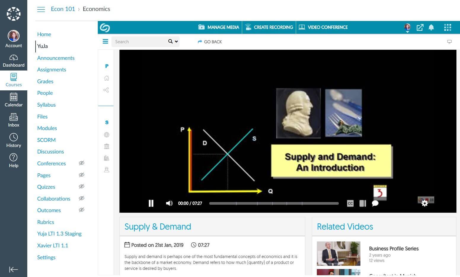 Video Viewing Inside Your LMS