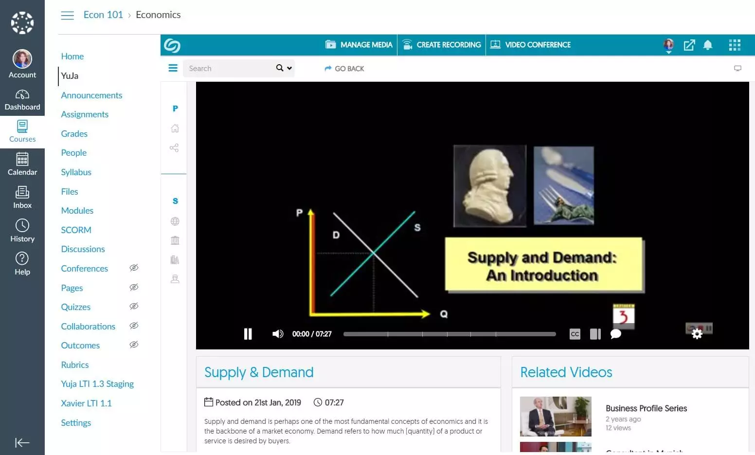 Video Viewing Inside Your LMS