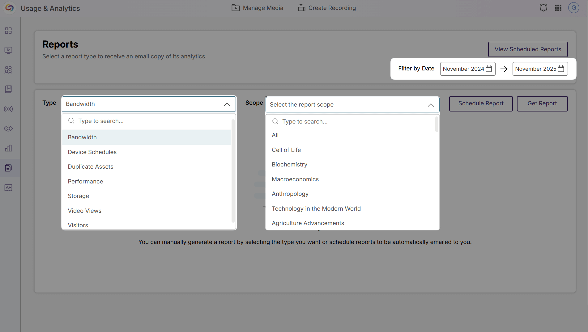 Customizable Analytics Reports Enable Data-Driven Decision-Making