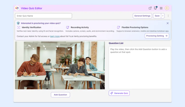 YuJa Lumina: Reuse videos across Drupal and turn them into proctored learning experiences