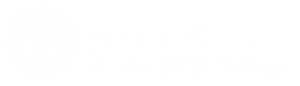 Macomb Community College white logo